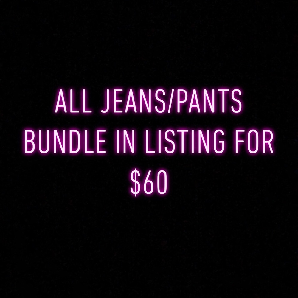 Jeans/Pants Bundle